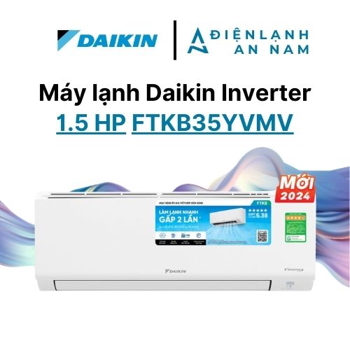 Daikin Inverter 1.5 HP FTKB35YVMV