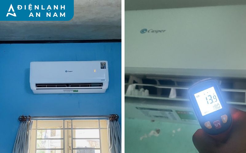 Hình ảnh lắp đặt Casper TC-09IS36 tận nơi TP.HCM