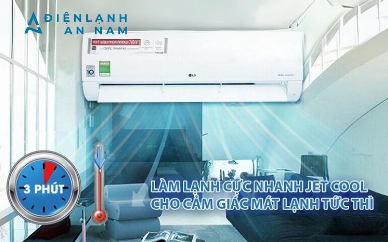 Làm lạnh nhanh Jet Cool trên LG