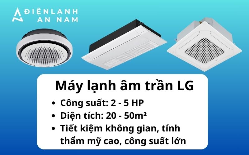 Máy lạnh âm trần LG