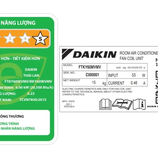 may lanh daikin inverter 25 hp ftky60wvmv 8