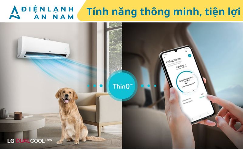 Những tính năng nổi bật trên máy lạnh LG