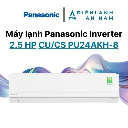 Panasonic Inverter 2.5 HP CU/CS-PU24AKH-8