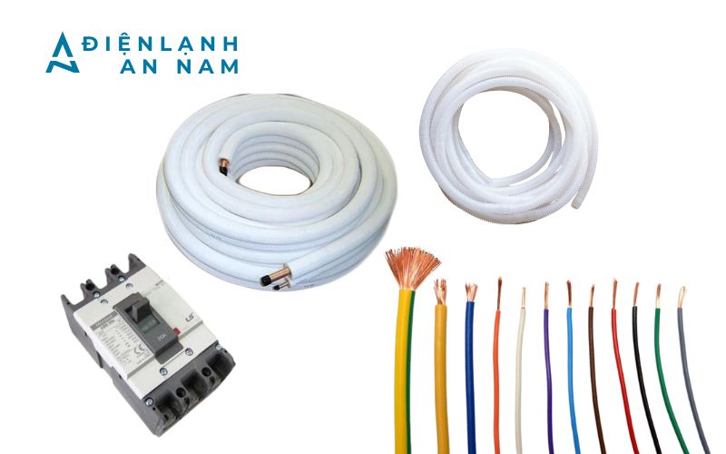 Vật tư cần khi lắp đặt máy lạnh LG tại nhà