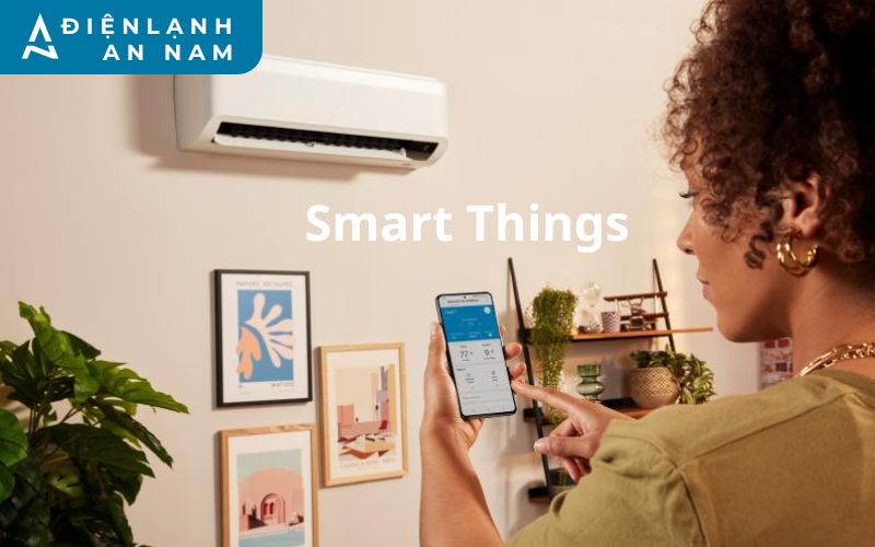 Ứng dụng Smart Things trên máy lạnh Samsung