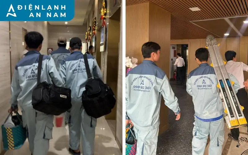 Chọn vệ sinh máy lạnh tận nơi với Điện Lạnh An Nam