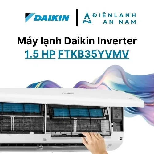 Daikin Inverter 1.5 HP FTKB35YVMV