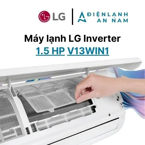 LG Inverter 1.5 HP V13WIN1