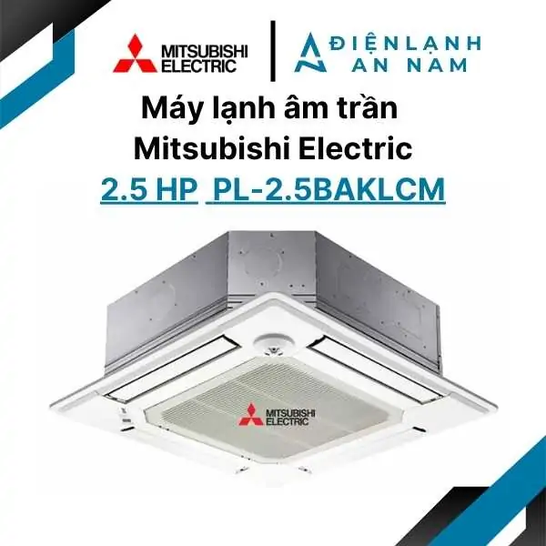 may lanh am tran mitsubushi electric 25 hp pl 25baklcm