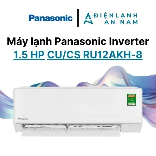 Panasonic Inverter 1.5 HP CU/CS-RU12AKH-8