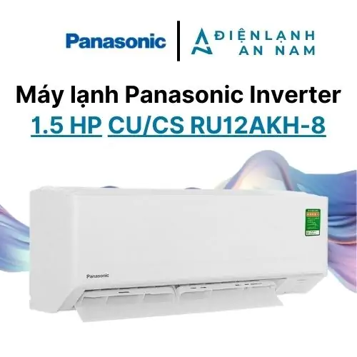 Panasonic Inverter 1.5 HP CU/CS-RU12AKH-8