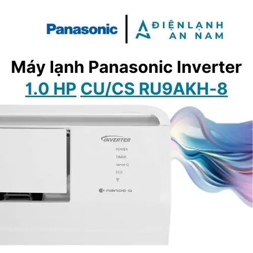 Panasonic Inverter 1 HP CU/CS-RU9AKH-8