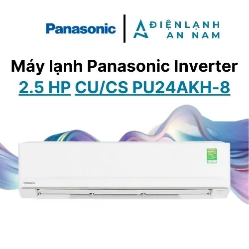 Panasonic Inverter 2.5 HP CU/CS-PU24AKH-8