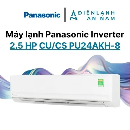 Panasonic Inverter 2.5 HP CU/CS-PU24AKH-8