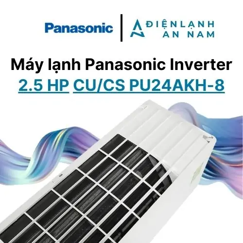 Panasonic Inverter 2.5 HP CU/CS-PU24AKH-8
