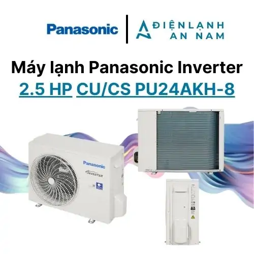 Panasonic Inverter 2.5 HP CU/CS-PU24AKH-8