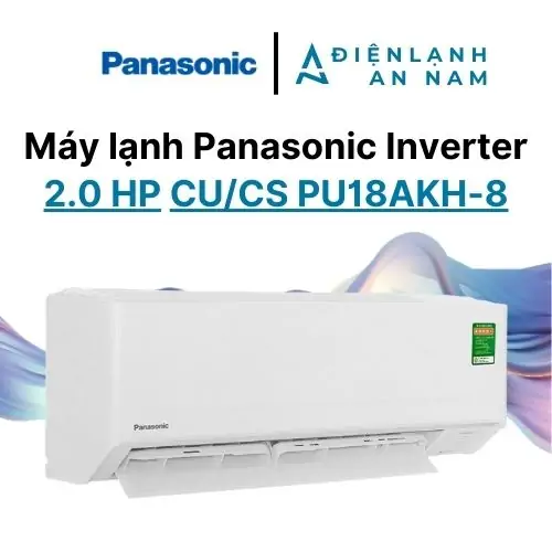 Panasonic Inverter 2 HP CU/CS-PU18AKH-8