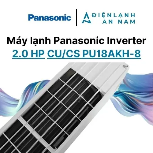 Panasonic Inverter 2 HP CU/CS-PU18AKH-8