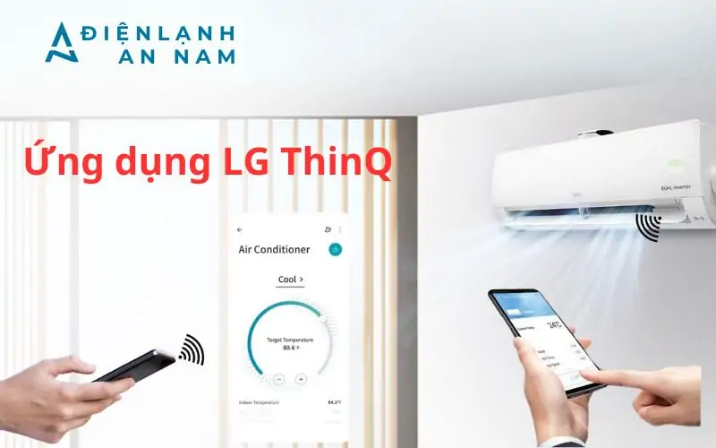 Nhiều tiện lợi trên ứng dụng LG ThinQ