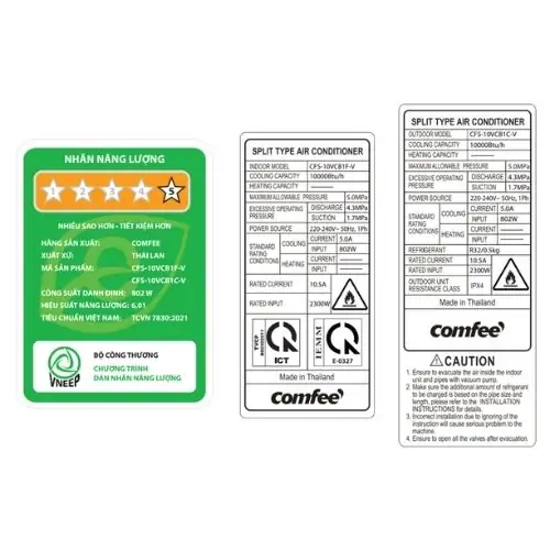 Comfee Inverter 1 HP CFS-10VCB1