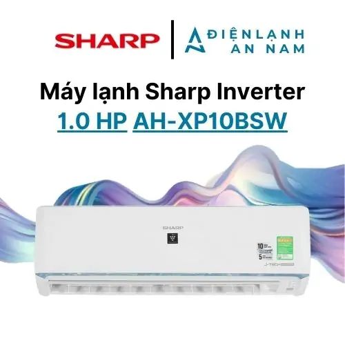 Sharp Inverter 1 HP AH-XP10BSW