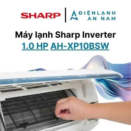 Sharp Inverter 1 HP AH-XP10BSW