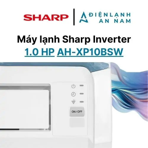 Sharp Inverter 1 HP AH-XP10BSW