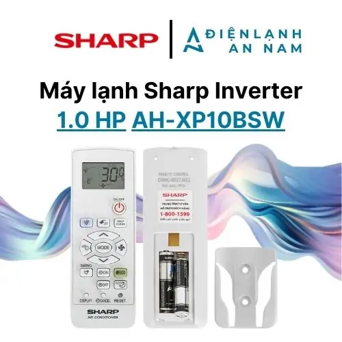 Sharp Inverter 1 HP AH-XP10BSW