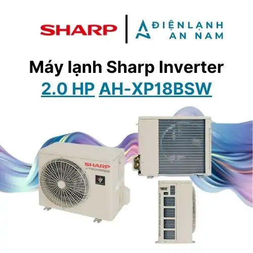 Sharp Inverter 2 HP AH-XP18BSW