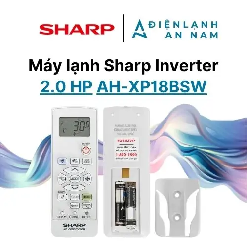 Sharp Inverter 2 HP AH-XP18BSW